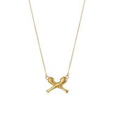 Tia  gold necklace